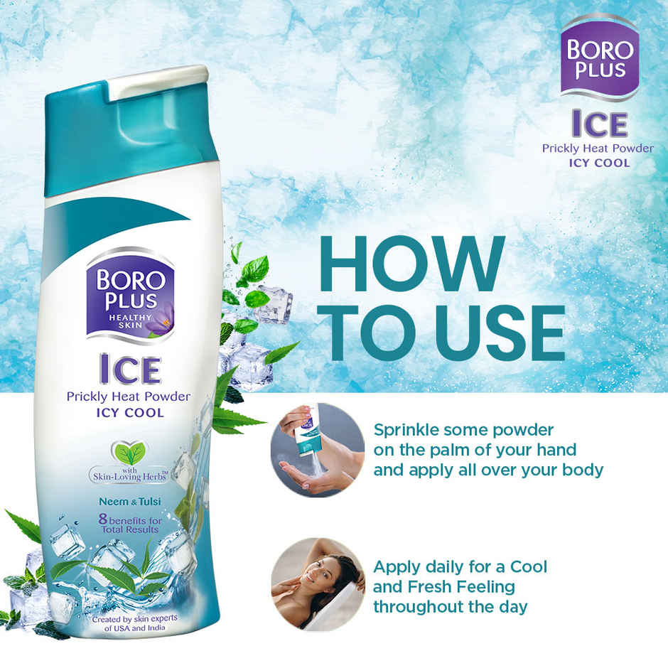 BoroPlus Prickly Heat Powder - Icy Cool