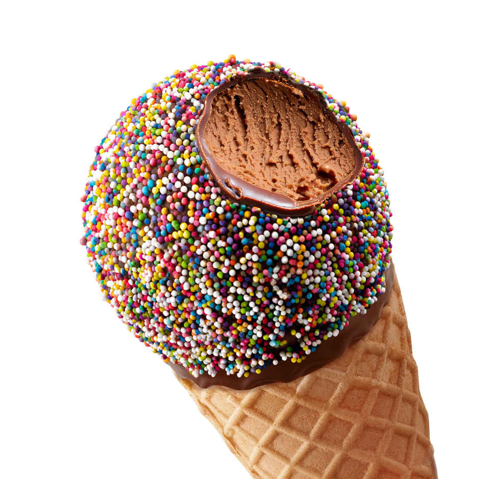 Hocco Chocolate Dot Ice Cream Cone
