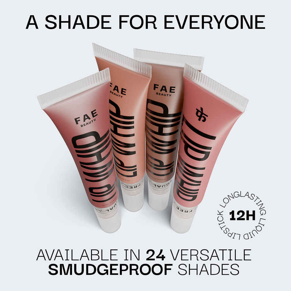 Fae Beauty Lip Whip 12H Matte Liquid Lipstick Enriched With Vitamin E And Cherry Coffee - Nut