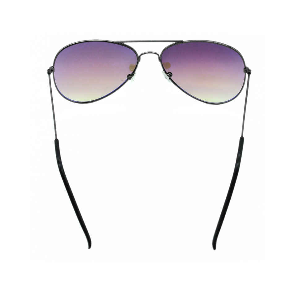 Se7en Unisex Metal Aviator Sunglasses | Assorted - L