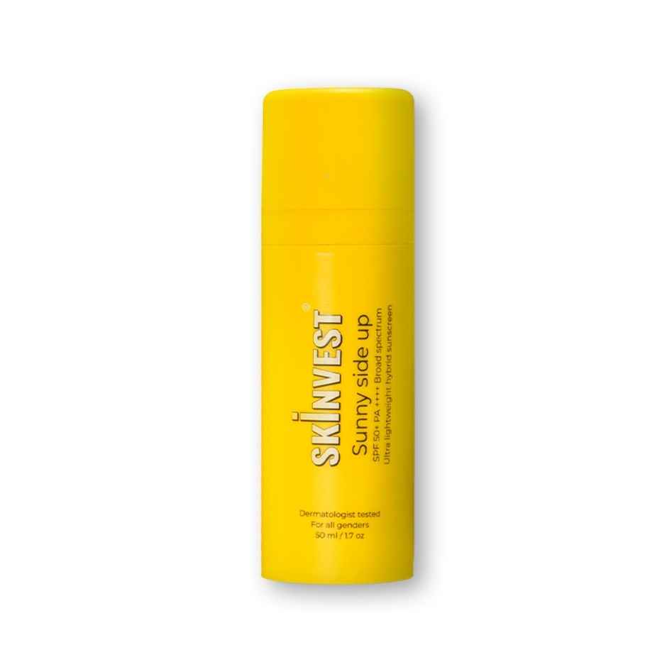 Skinvest Sunny Side Up Ultra Lightweight SPF 50+ Pa ++++ Sunscreen | Protects From Sun Damage