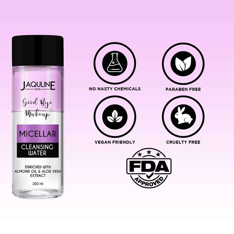 Jaquline USA Goodbye Makeup Micellar Cleansing Water