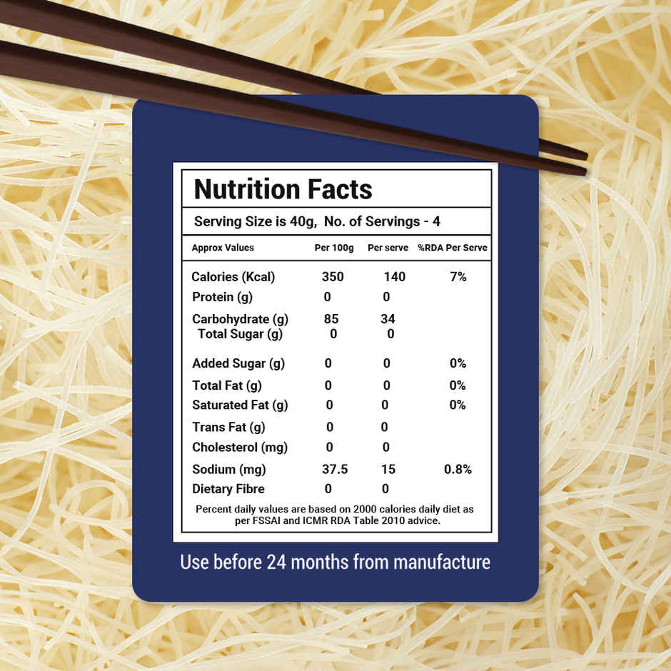 Moi Soi Glass Noodles Made With Mung Beans