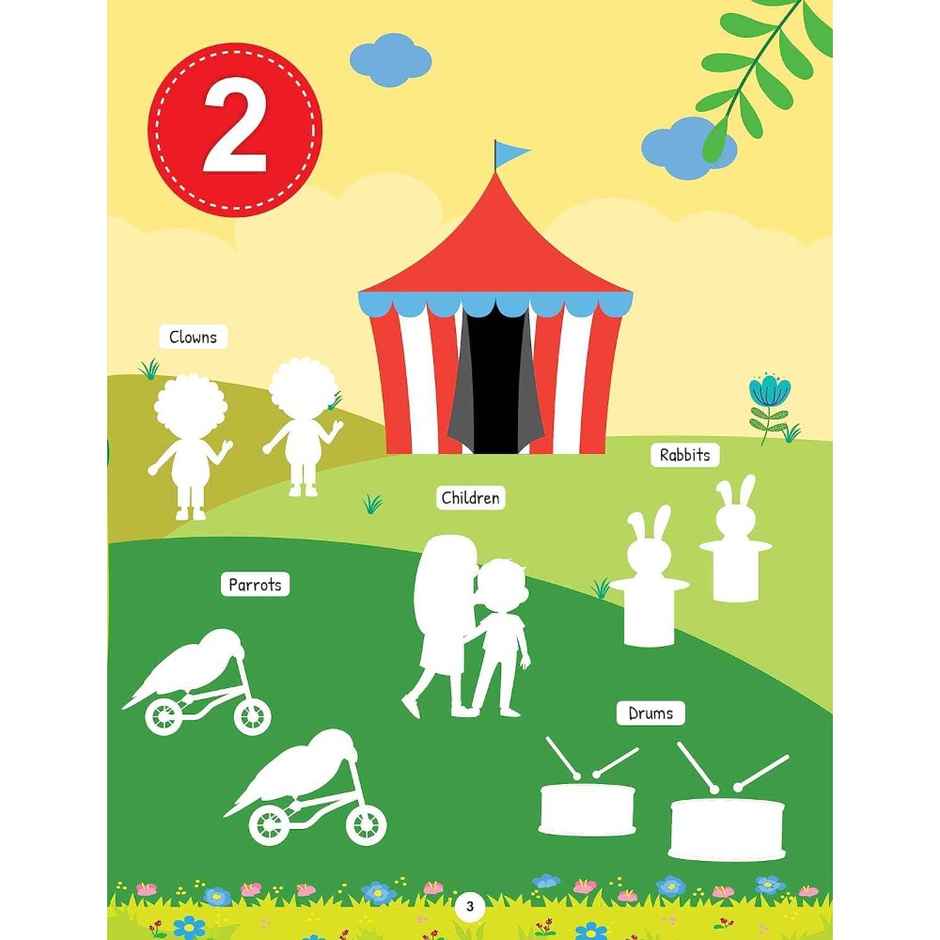 My First Sticker Books - Alphabet, Numbers, Shapes, Colours, Animals (Set of 4 Books)