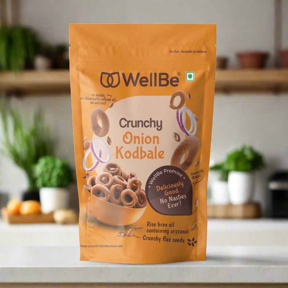 Wellbe Crunchy Onion Kodubale | Crispy Snack Rings