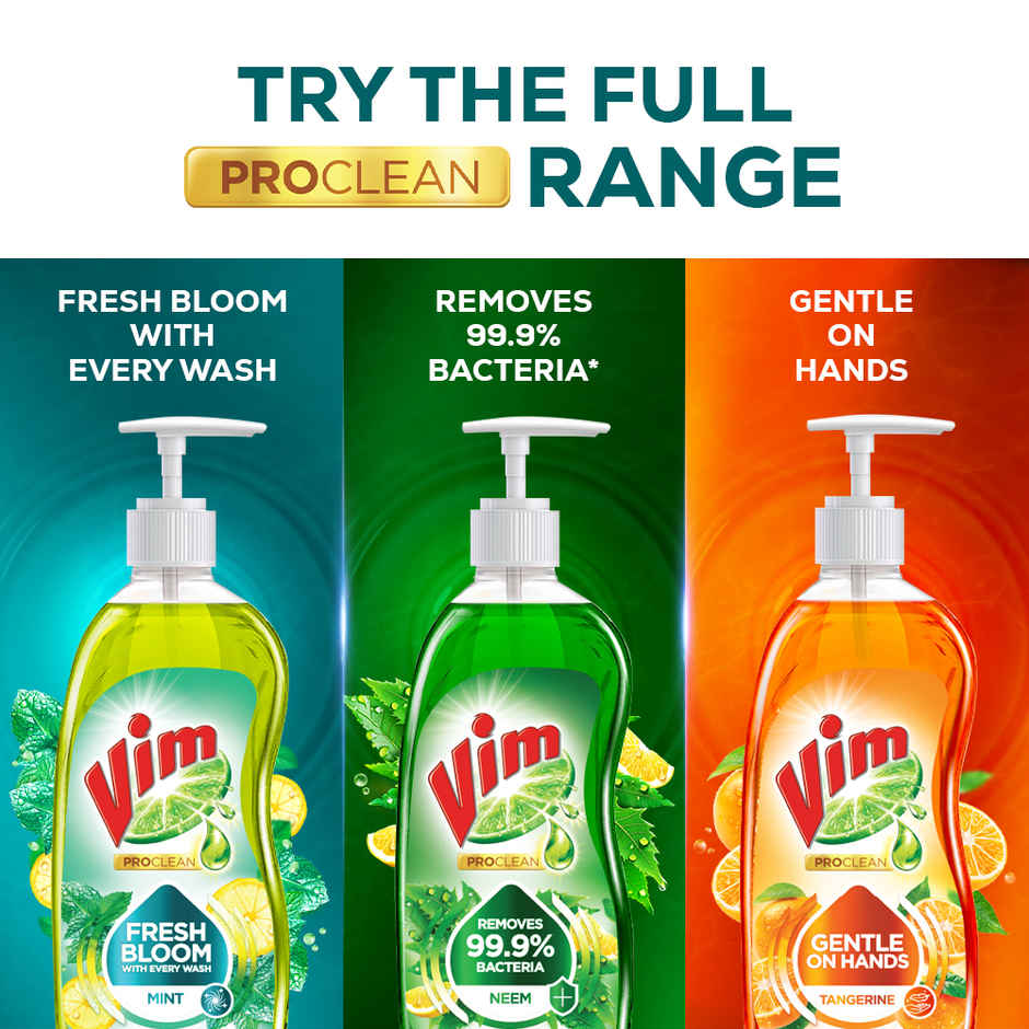 Vim Anti Bacteria Dishwash Liquid