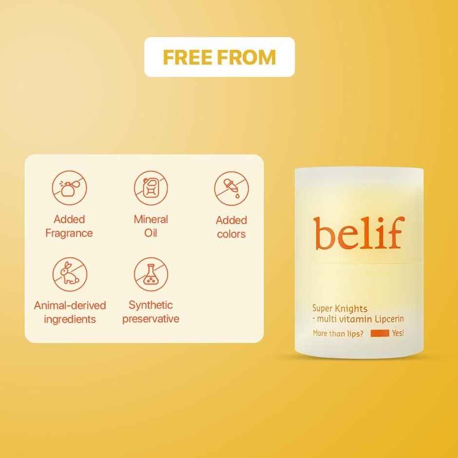Belif Multi Vitamin Lipcerin For All Lip Concerns, Long Lasting Hydration Day & Night