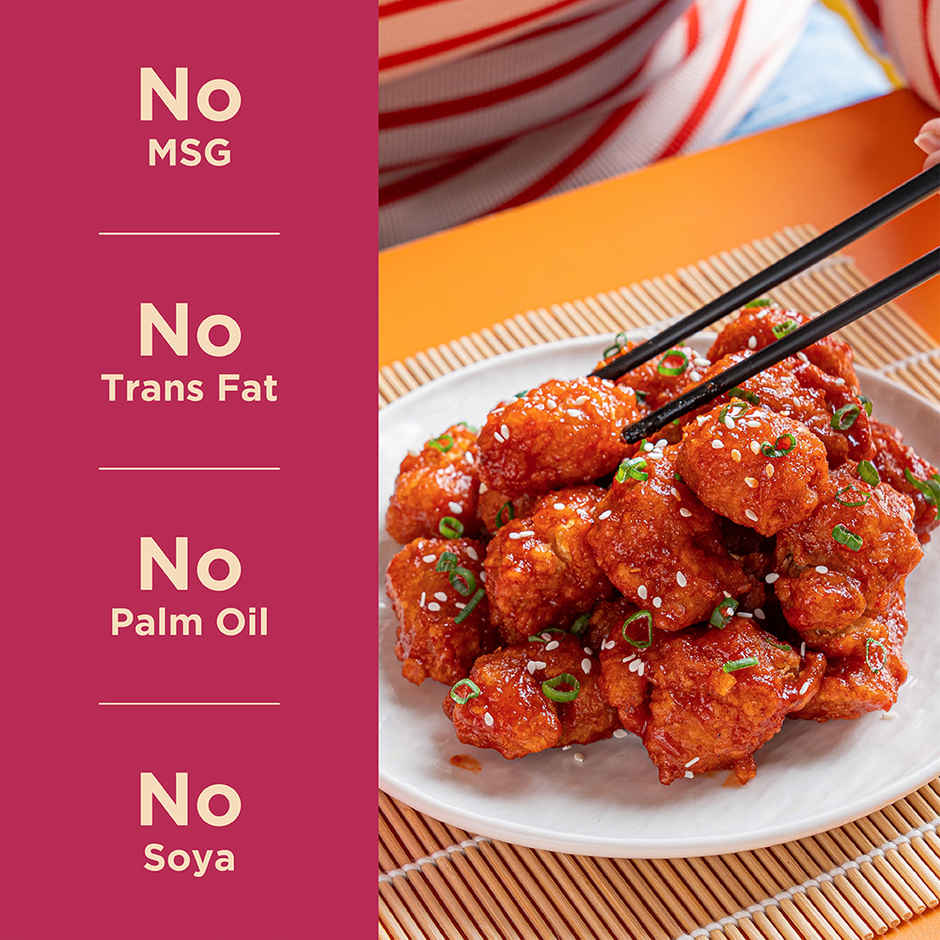 Prasuma Crunchy Chicken Momos - Kurkure Momos(380gms) & Prasuma Korean Fried Chicken - Spicy K-Bbq(275gms) Combo