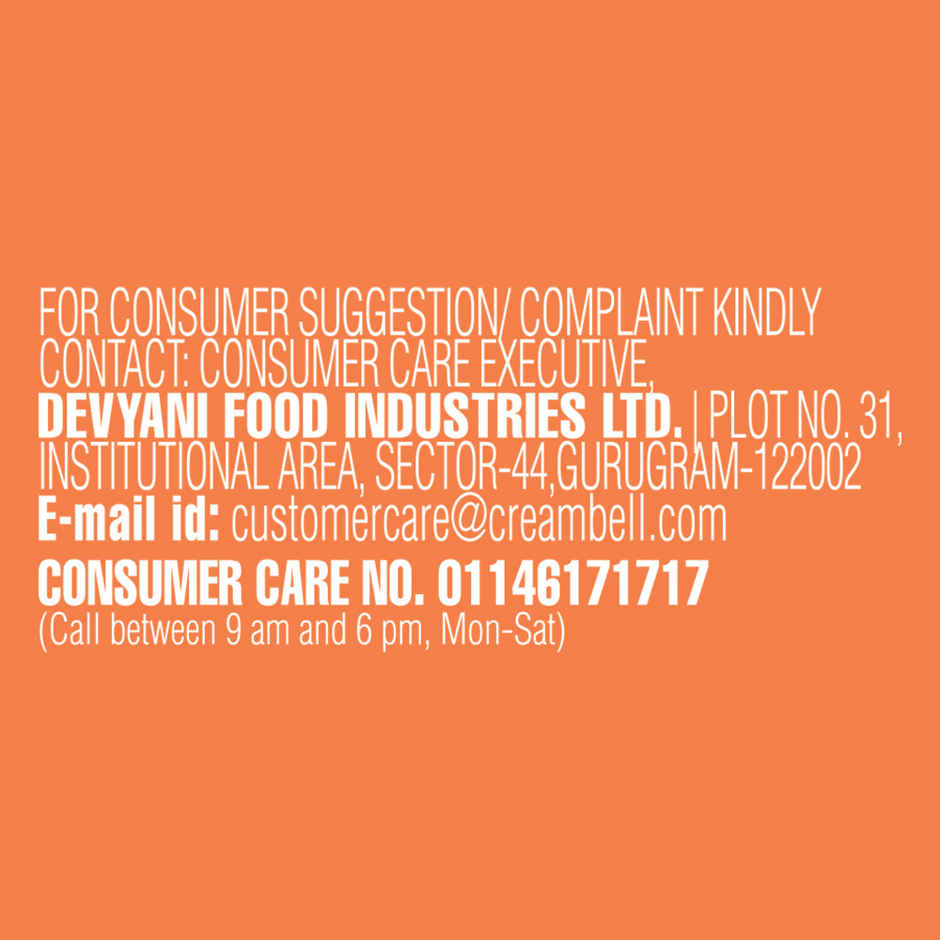 Cream Bell Sugarfree Butterscotch Ice Cream Cup