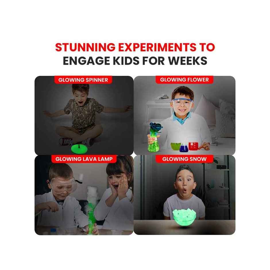 Smartivity Magical Glow In The Dark Science Experiment Kit