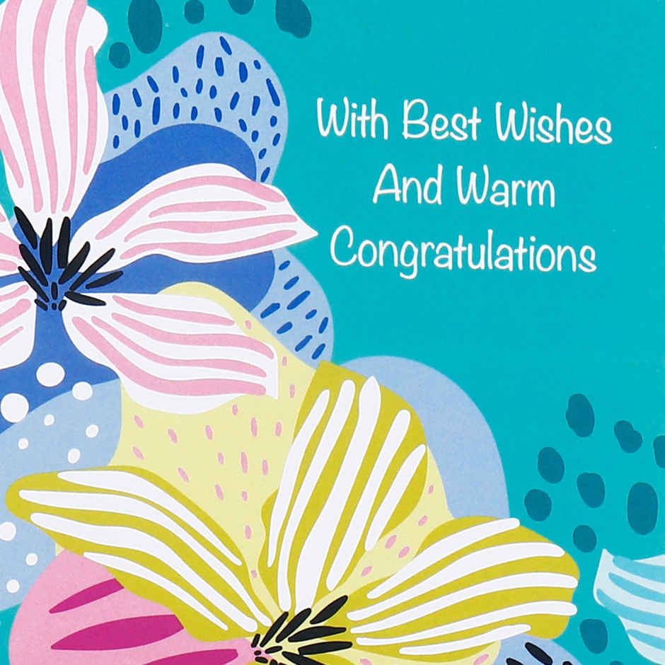 Archies Best Wishes & Congratulation Greeting Card