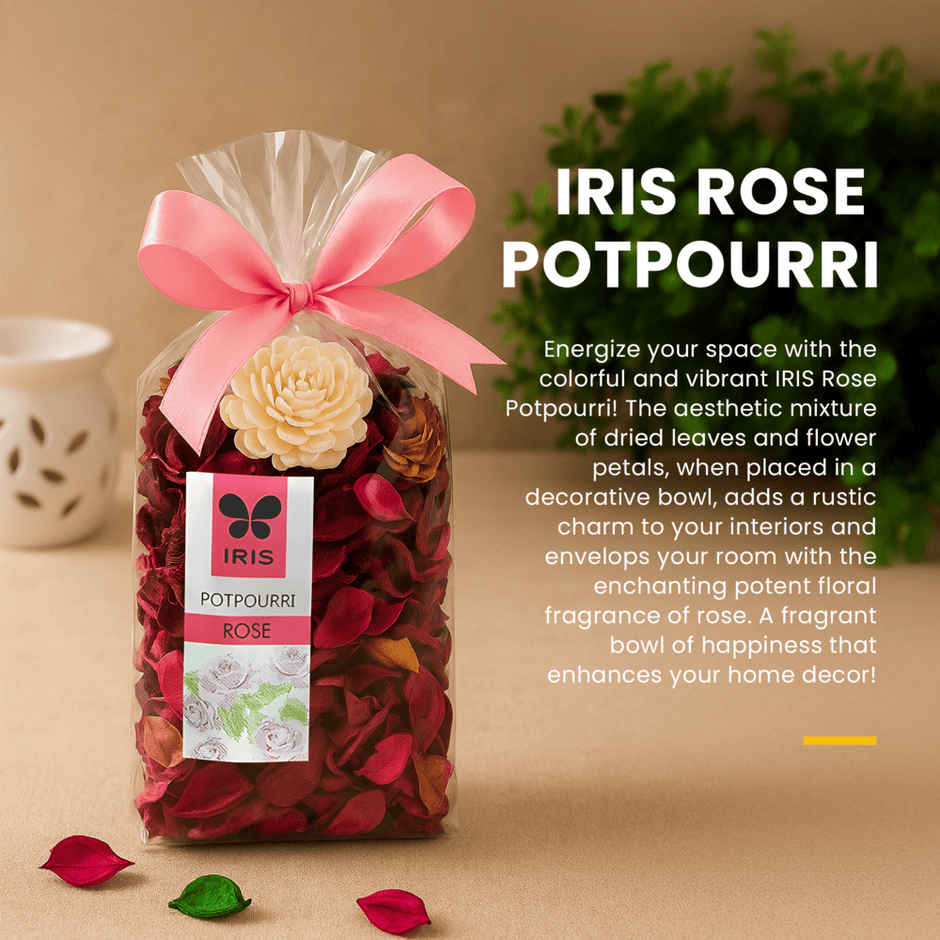 IRIS Rose Fragranced Potpourri | Decor Potpourri