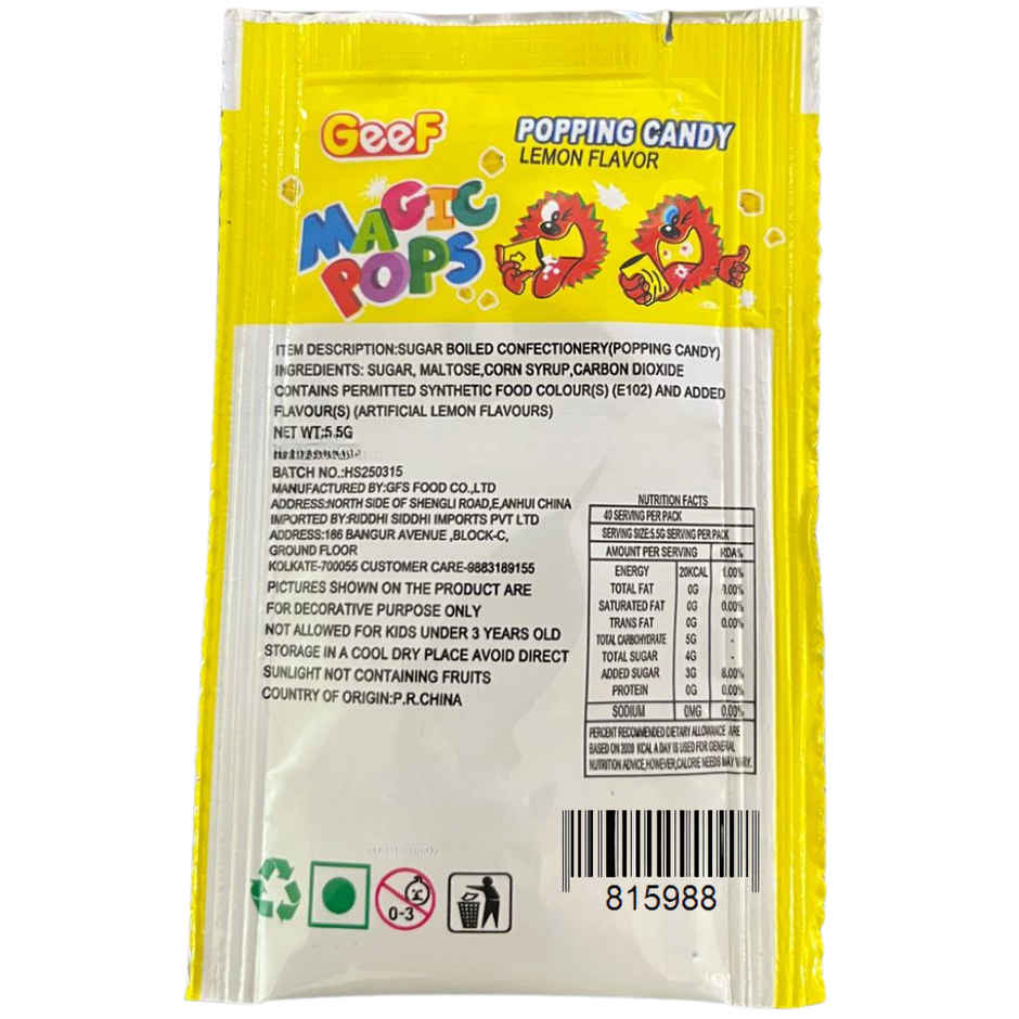 Magic POPs Lemon