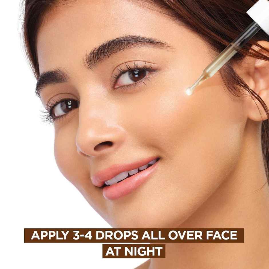 Garnier Bright Complete Night Vitamin C Serum With 10% Vitamin C for Bright Skin