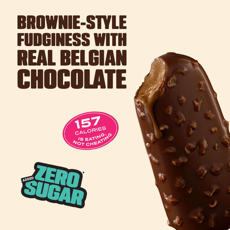 NOTO Fudgy Brownie Sugar Free, Guilt Free Bar