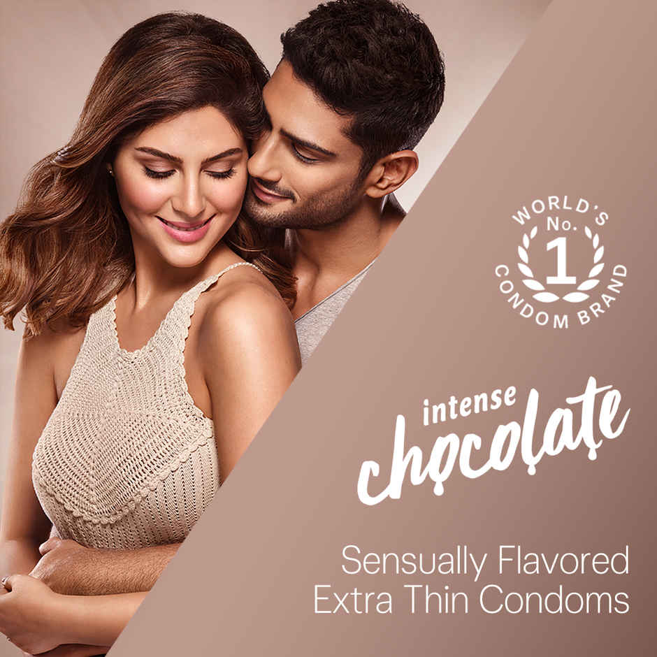 Durex Extra Thin Intense Chocolate Flavoured Condoms