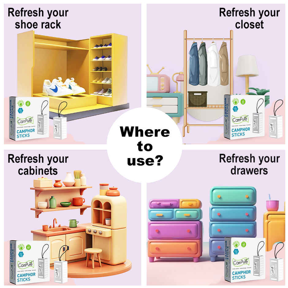 Campure Camphor Regular Stick