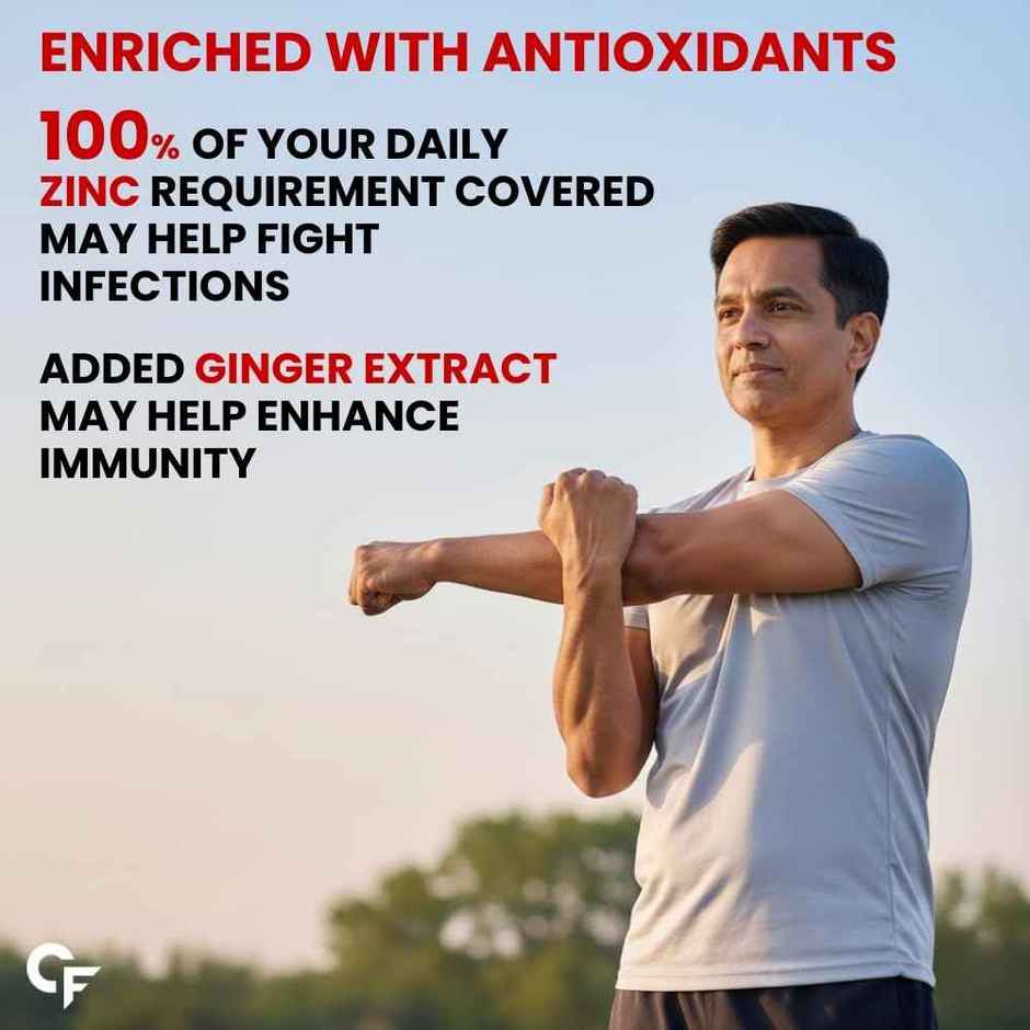 Carbamide Forte Natural Vitamin C Tablet Amla Extract With Zinc For Immunity & Skincare 60 tab