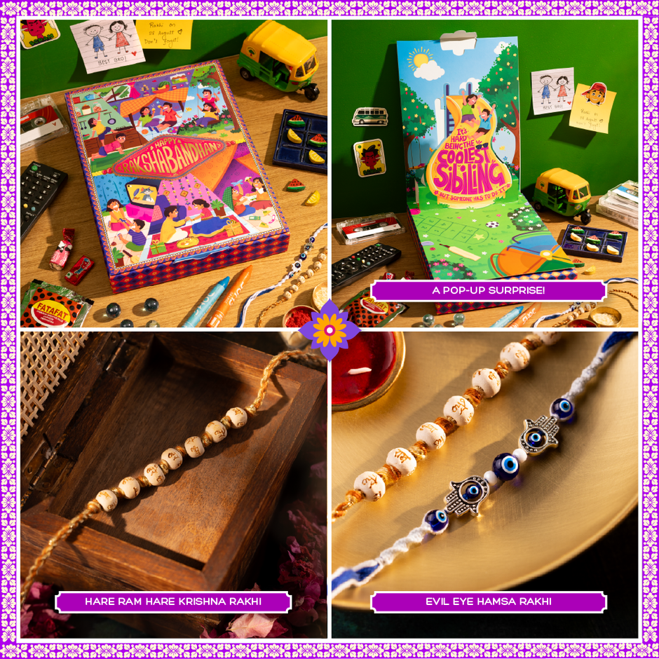 Phool Nostalgia Rakhi Giftbox for Brother