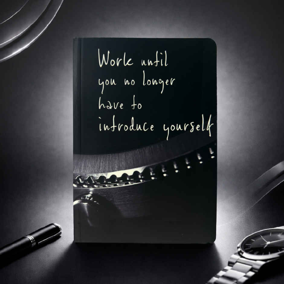Papboo Ruled Soft Bound Notebook Matte Finished Cover, 80 Gsm Workuntill | 120 Pages, 21 x 15 cm