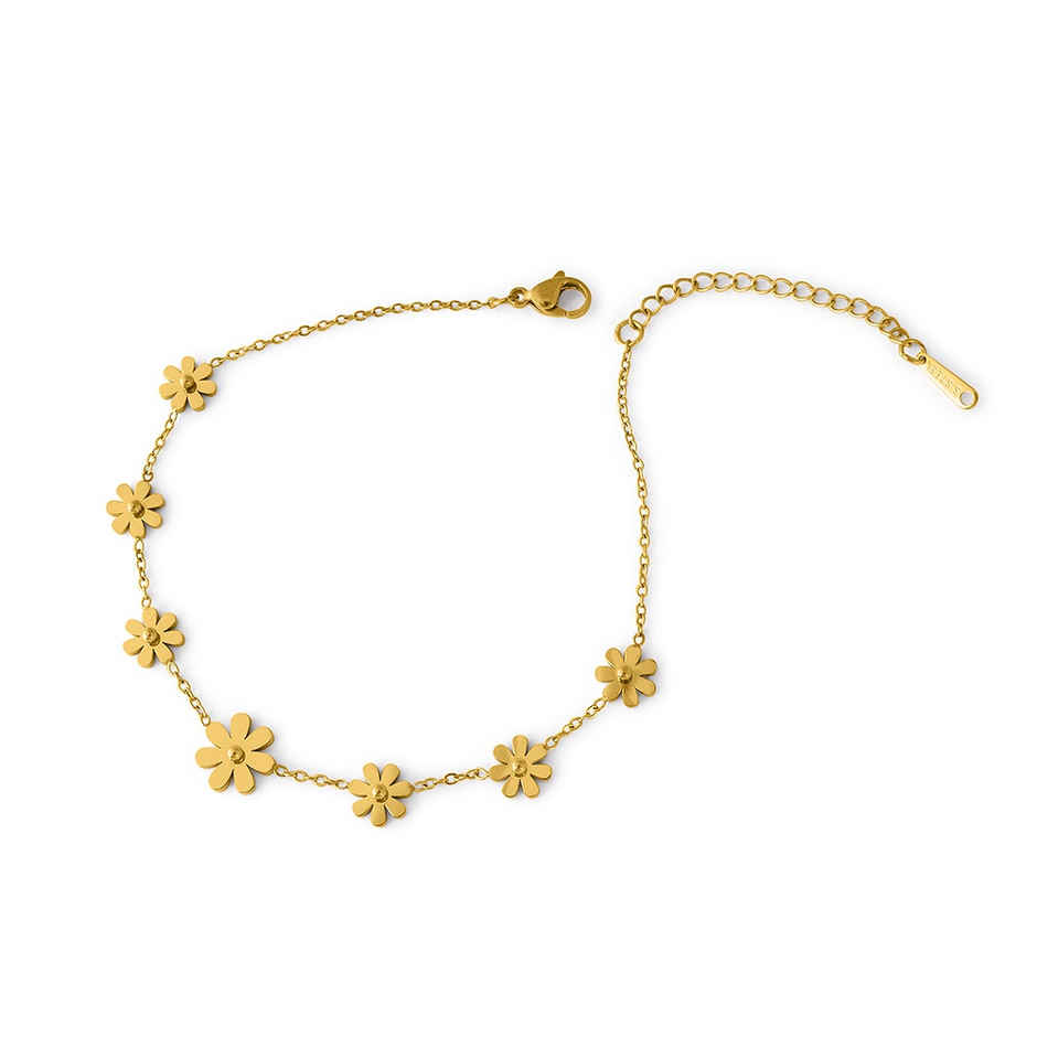 Palmonas Floral Finesse Anklet