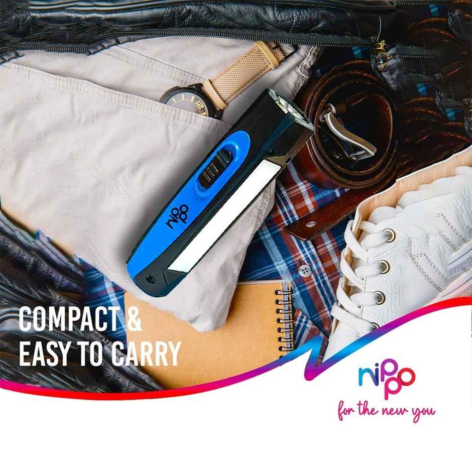 Nippo Spark Rechargeable 1W LED Torch with 1.5 W Side Light