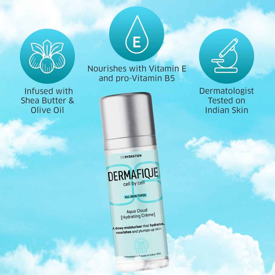 Dermafique Aqua Cloud Light Moisturising Face Creme