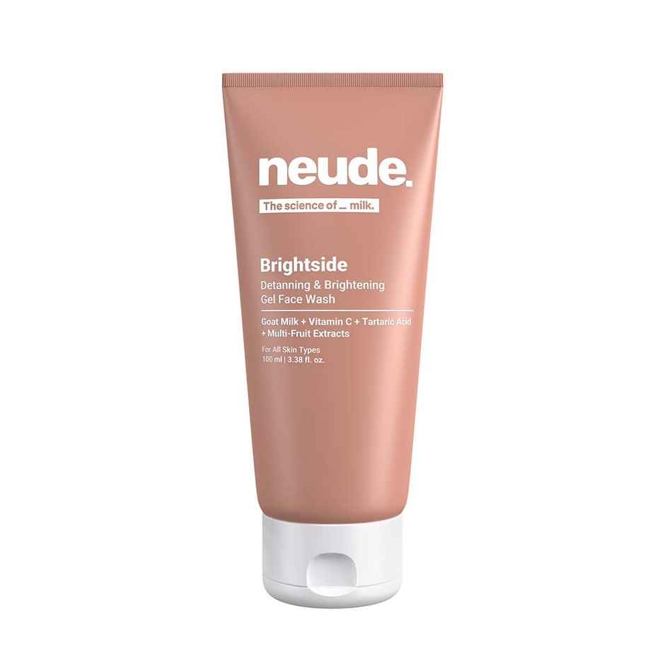 Neude Detanning and Brightening Gel Face Wash - Brightside