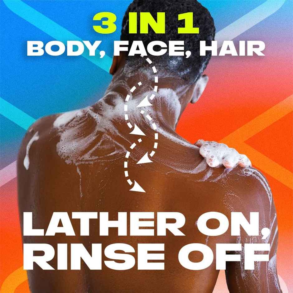 Axe Sports Blast 3-in-1 Body,Face & Hair Wash For Men
