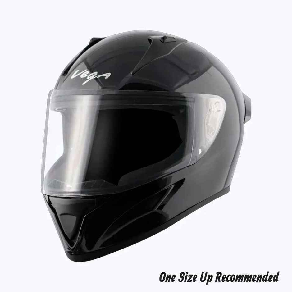 Vega Bolt Black Helmet | M