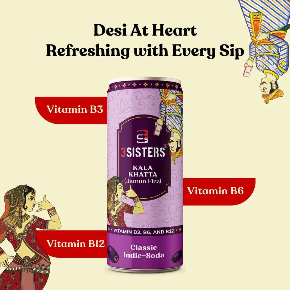 3 Sisters Kala Khatta Soda