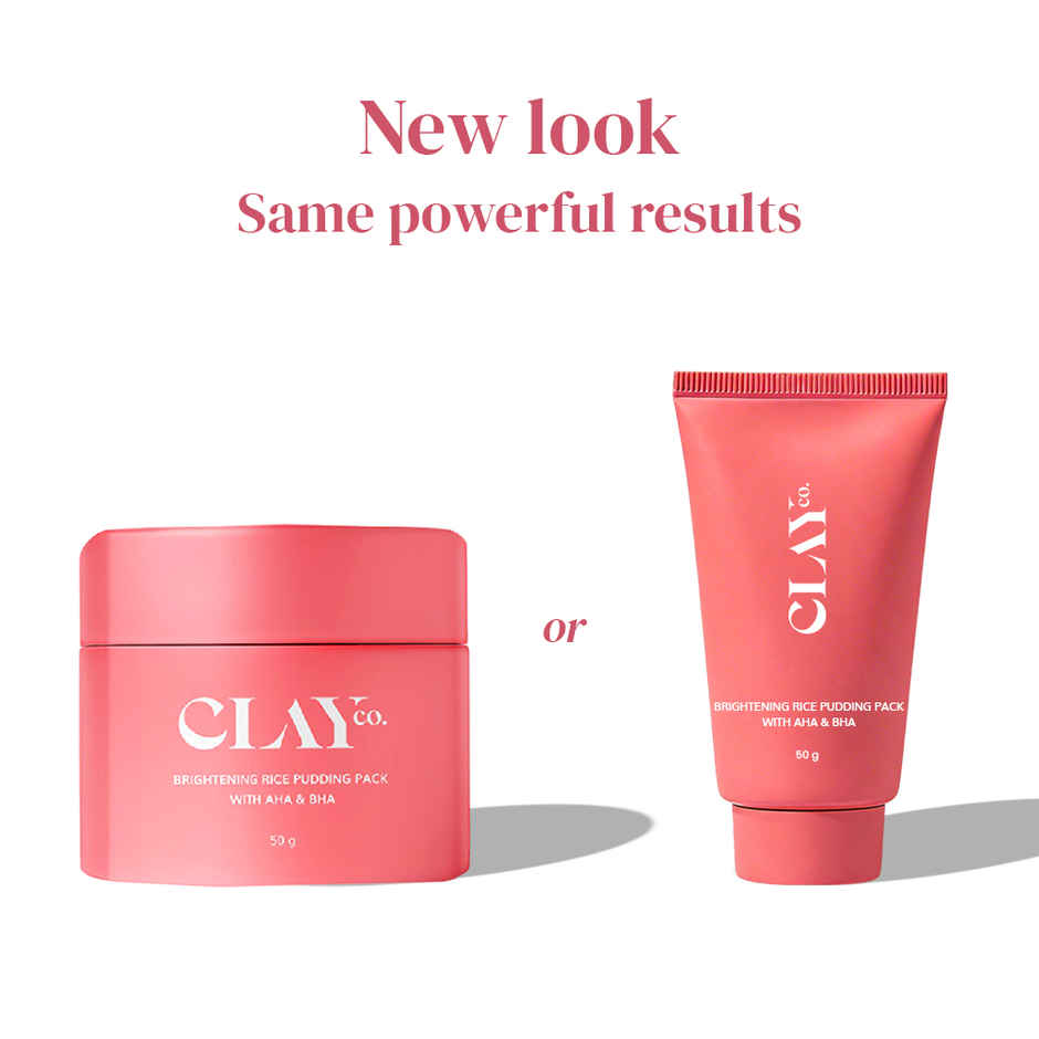 Clayco Detan/Brightening Rice Pack With AHA & BHA For Tan Removal | 50G