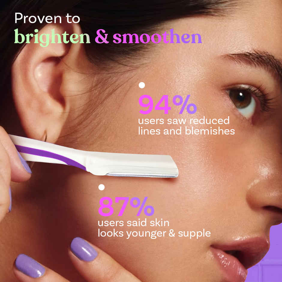 Bombae Pro Dermaplaning Face Razor For Women