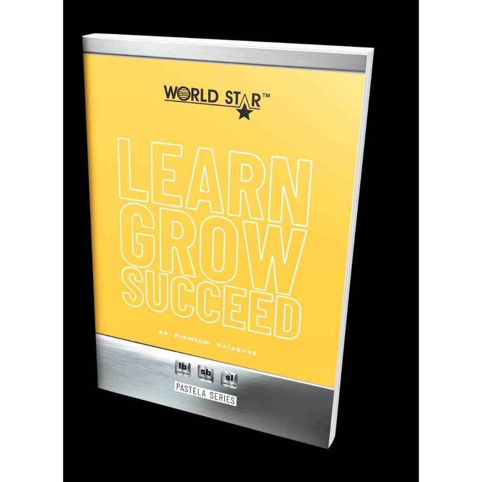 ABK A4 Long Book Ruled | 144 Pages | 21 x 29.66 cm | Set of 6