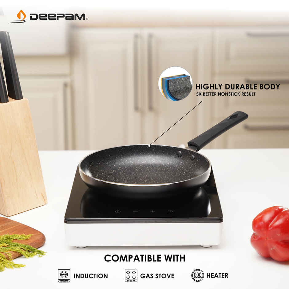 Deepam 3pcs Granite Gift Set Black