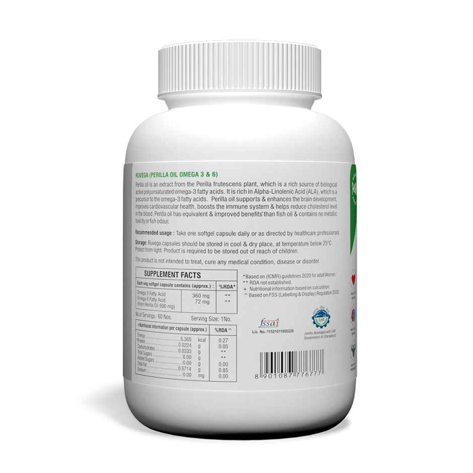 Ruvega Softgel Capsule