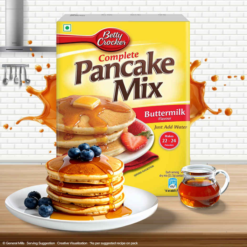 Betty Crocker Buttermilk Pancake Mix Pan Cake Mix for Kid