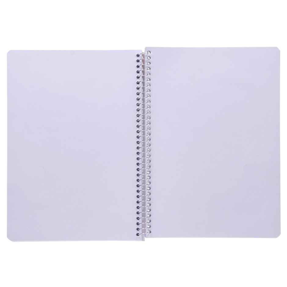 Navneet Youva Spiral Bound Unruled Long Notebook | 300 Pages | A4 size | Design & Colour May Vary