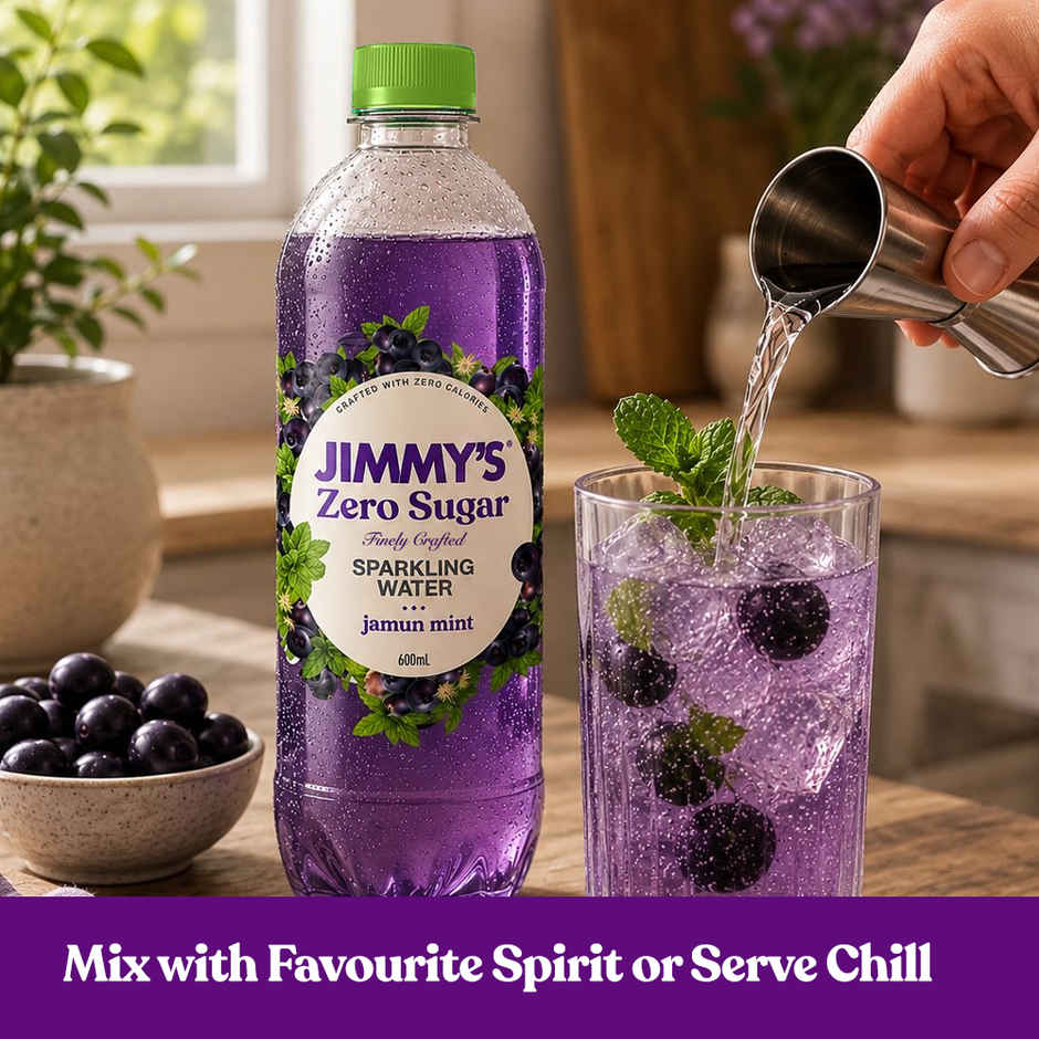 Jimmy's Zero Sugar Jamun Mint Sparkling Water