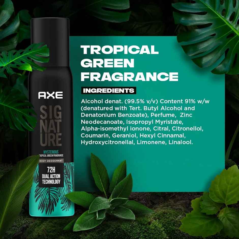 Axe Signature Body Perfume | Mysterious | Long Lasting Fragrance