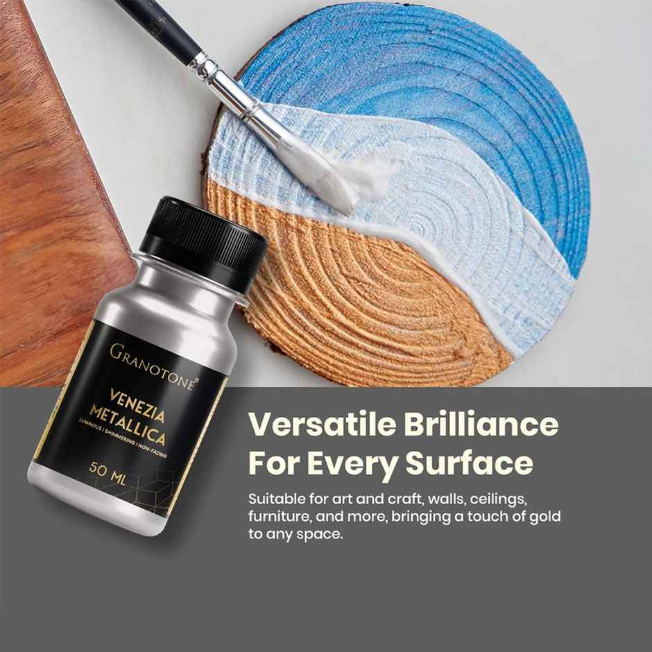 Granotone Venezia Metallica Acrylic Color | Silver