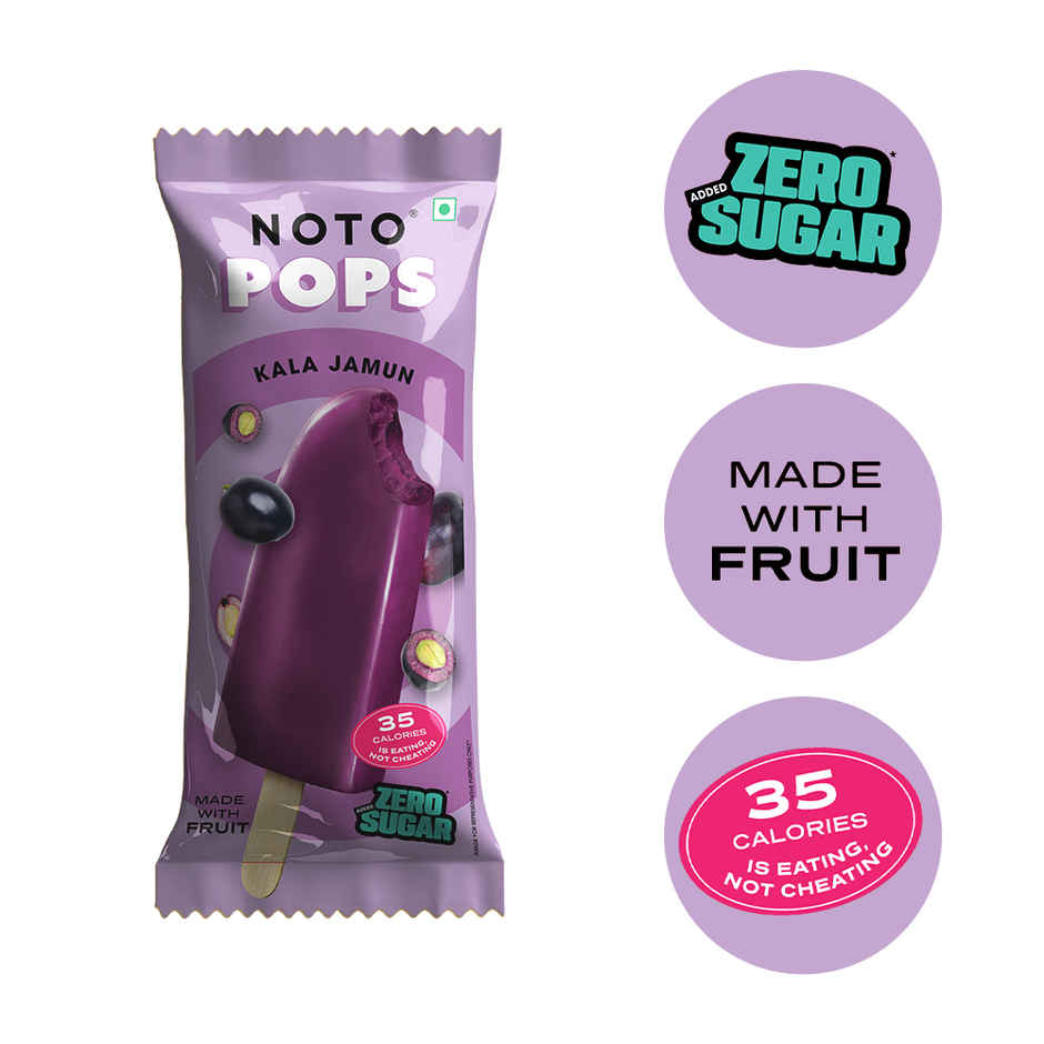 NOTO Kala Jamun Sugar Free, Guilt Free Popsicle