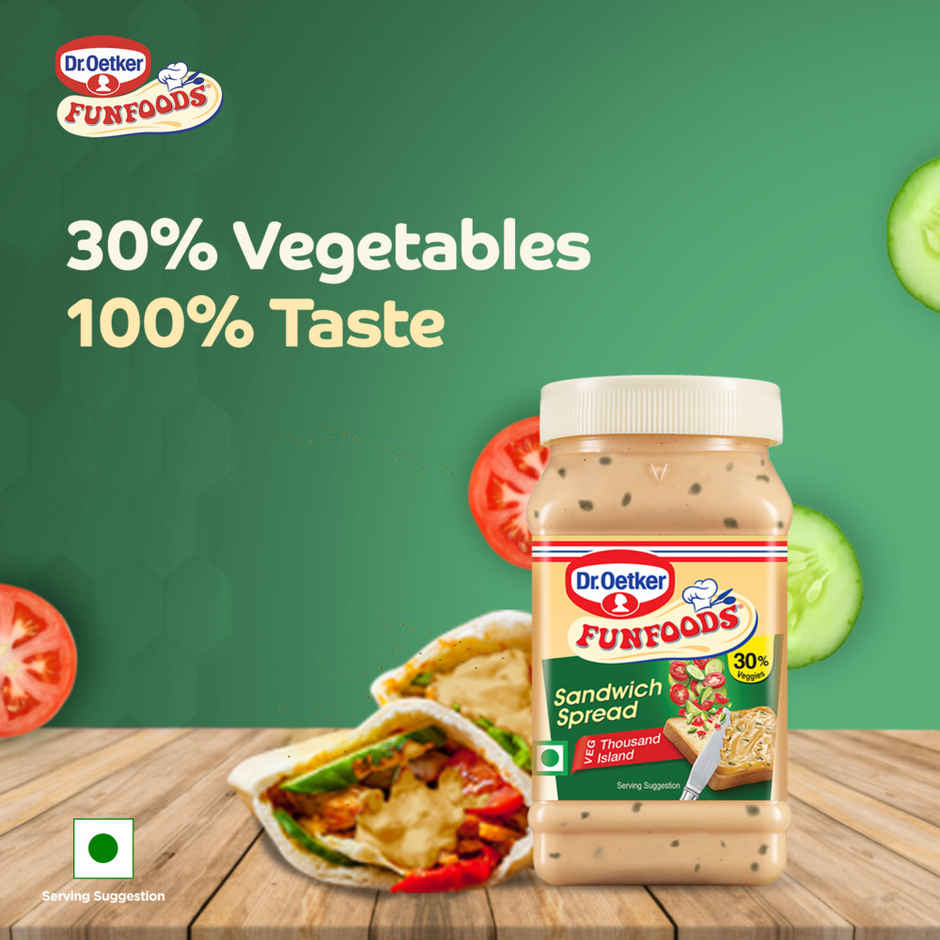 Dr. Oetker FunFoods Veg Thousand Island Sandwich Spread