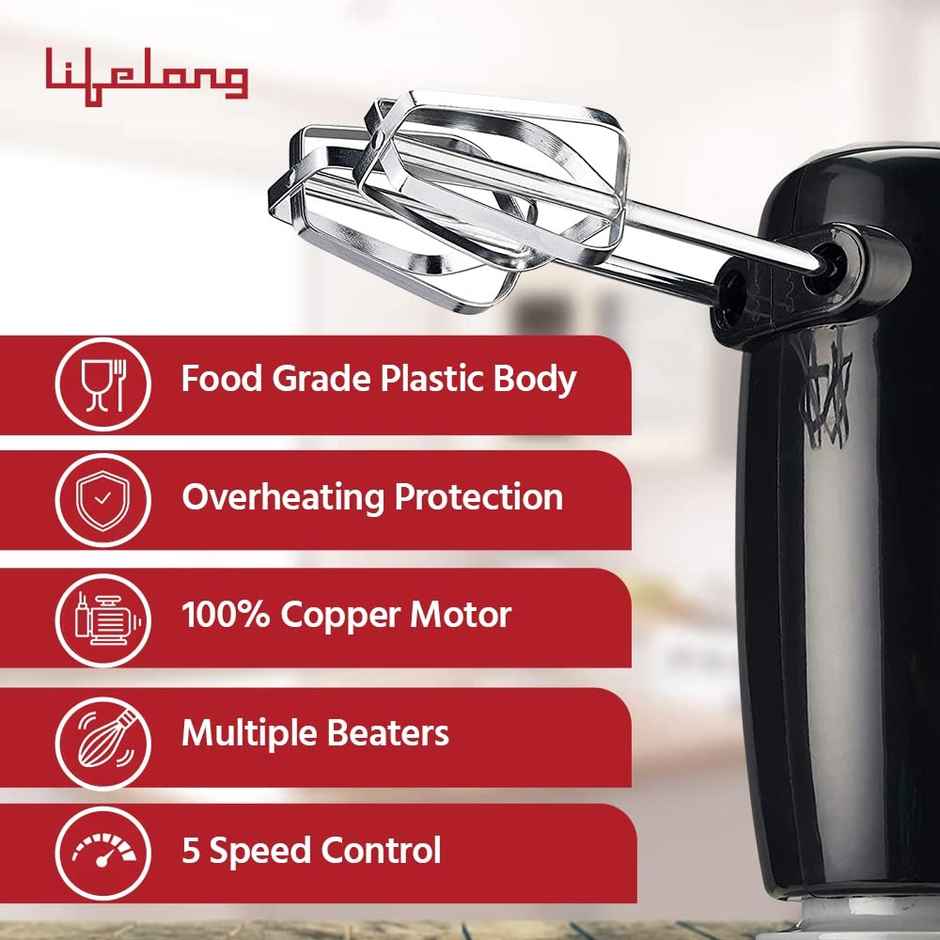 Lifelong LLHM01 150 W Hand Mixer