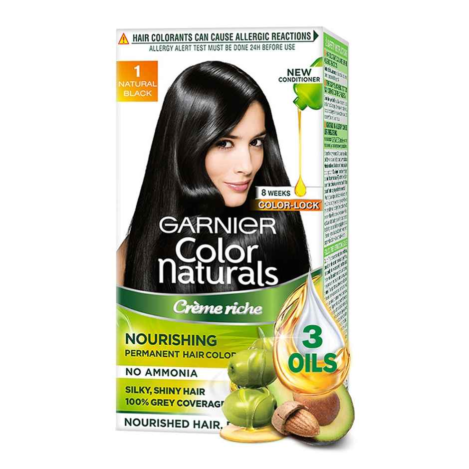 Garnier Colour Naturals Hair Colour - 1 Natural Black