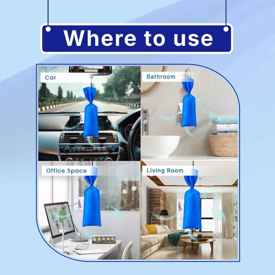 Night Queen Camphor Pouch by Air Karpure | Car, Bathroom & Room Freshener | From House of Cycle