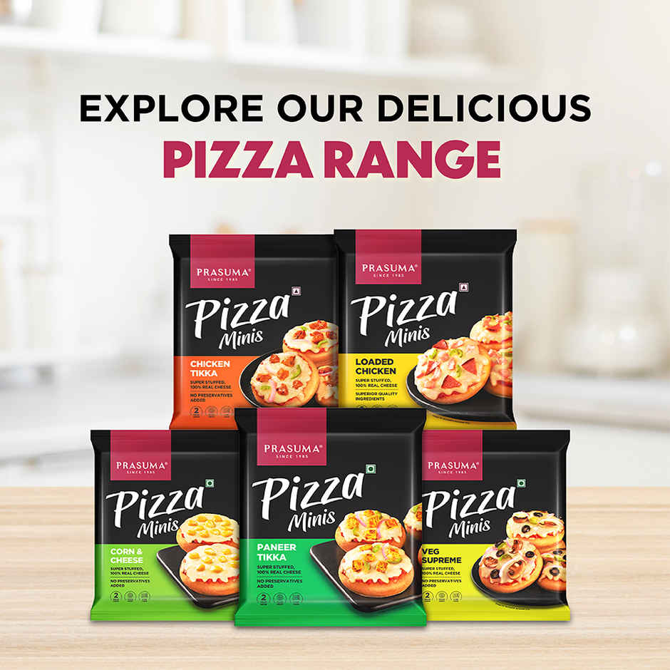 Prasuma Loaded Chicken Pizza Minis