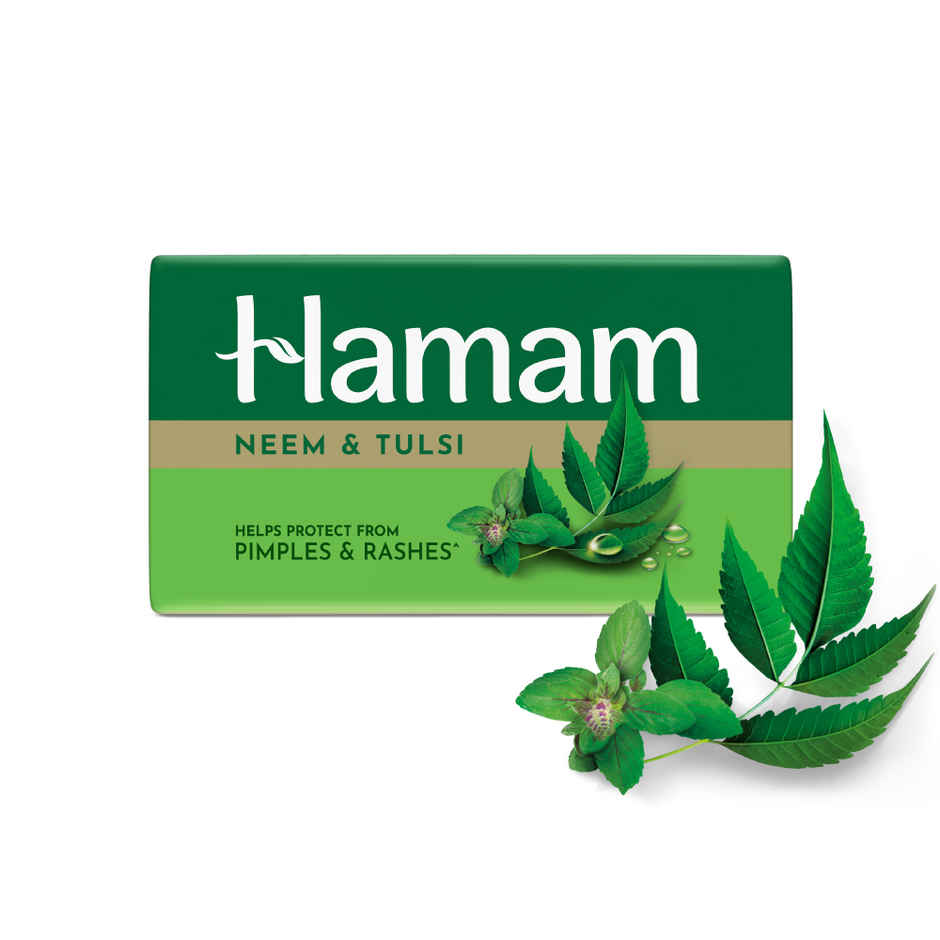Hamam Neem Tulsi and Aloevera Soap Bar