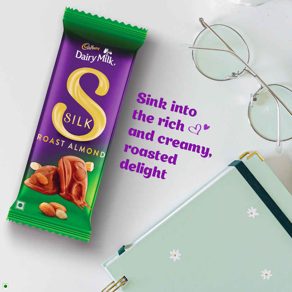 Cadbury Dairy Milk Silk Roast Almond Chocolate Bar Combo