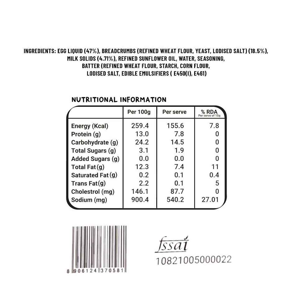 Eggoz Egg Burger Patty